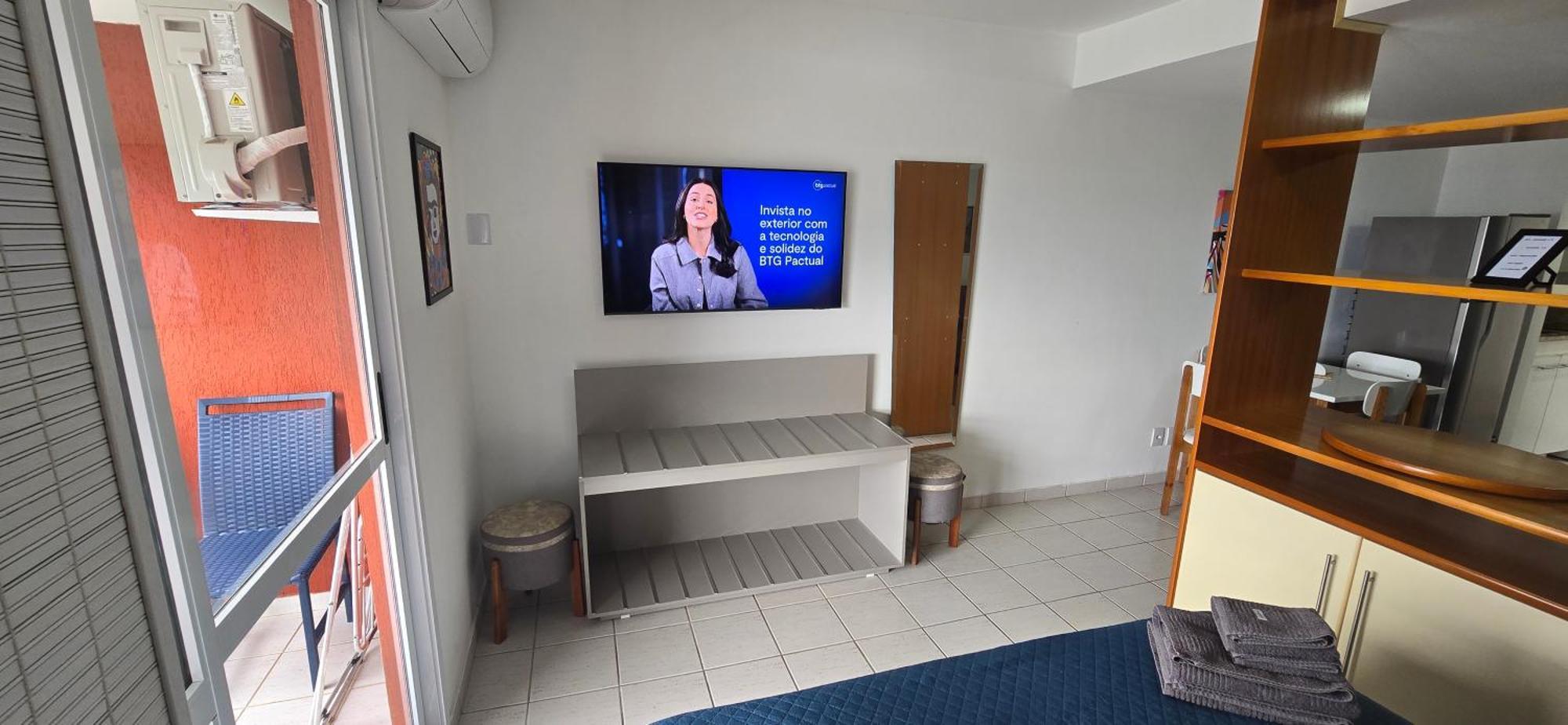 Apartmán Flat Bijoux Frente Mar No Shopping Piratas , Com Estacionamento Gratuito Angra dos Reis Pokoj fotografie